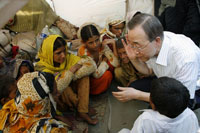 Secretary General Ban Ki-moon visits Pakistan