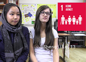 Wir haben Schüler einer Schule in Wien grefragt, wofür die Global Goals stehen...
