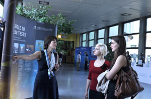 Slovenská mládežnícka delegátka do Valného zhromaždenia OSN navštívila OSN vo Viedni