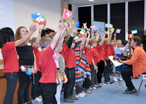 Children's choir of the elementary school Furth (Lower Austria)