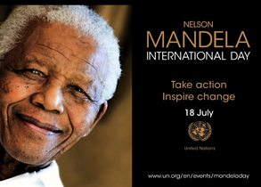 Give 67 minutes of your time for 67 years of Nelson Mandela - Nelson MAndela International Day 18 July 2013