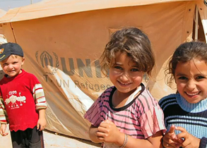 Take 1 minute to support a family forced to flee