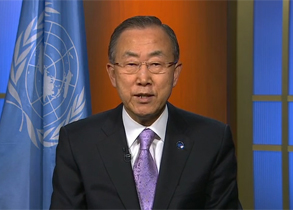 UN Secretary-General message on International Day of Peace 2013