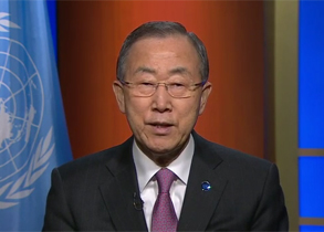 Video message by UN Secretary-General on the launch of the International Year of Crystallography 2014.